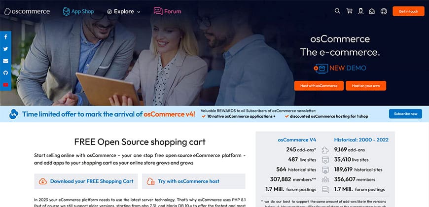 osCommerce