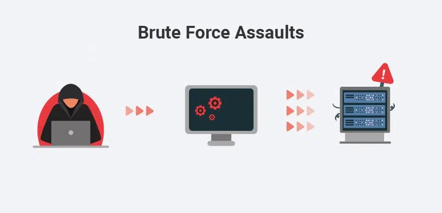 Brute force assaults 