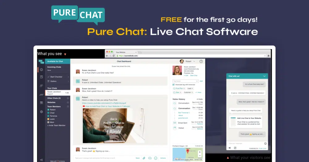 Pure Chat – Live Chat Plugin