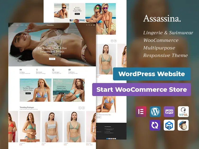7 Lingerie WordPress Themes for Lingerie and Underwear Websites