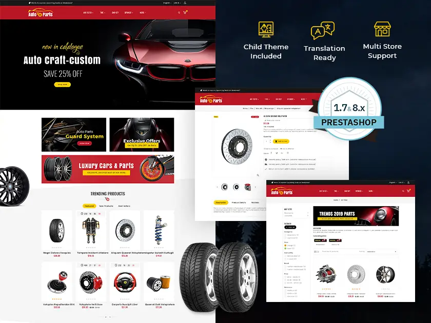  Prestashop Responsive Theme