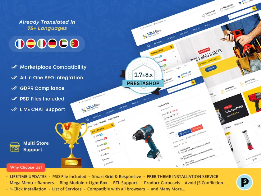 Premium Prestashop themes