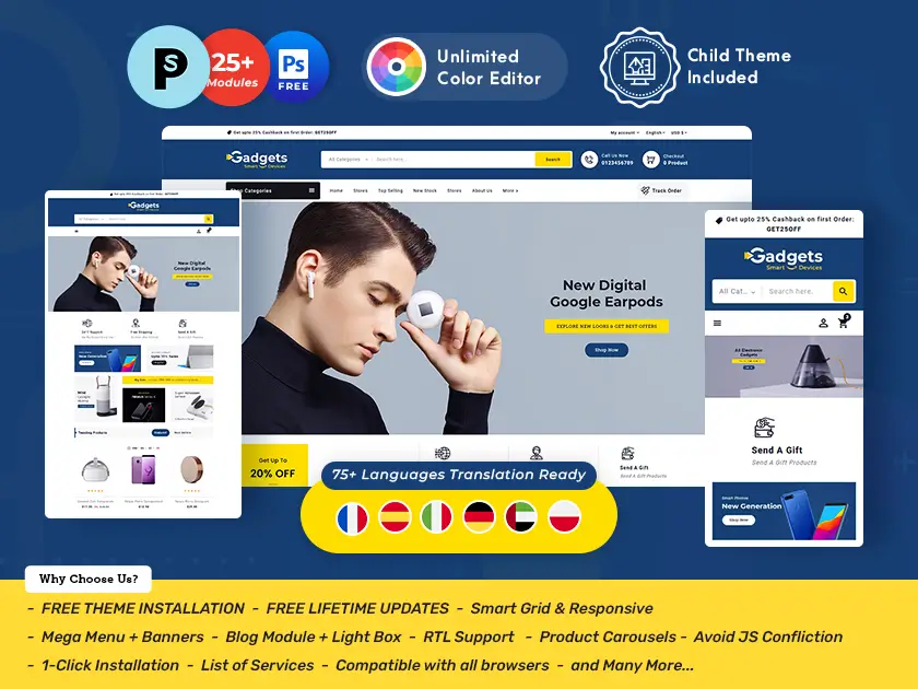 Premium Prestashop themes