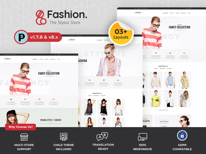 Multi-Purpose Prestashop themes