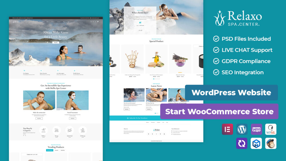 Relaxo Best WooCommerce Themes 