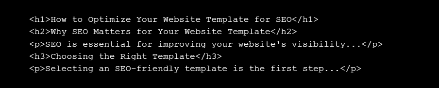 Website Template