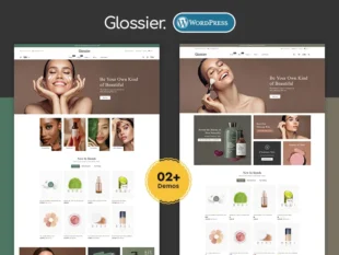 Glossier - Beauty & Cosmetics - WooCommerce Responsive Theme