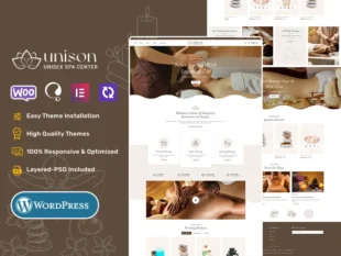 Unison - Spa, Health & Wellness - WooCommerce Theme